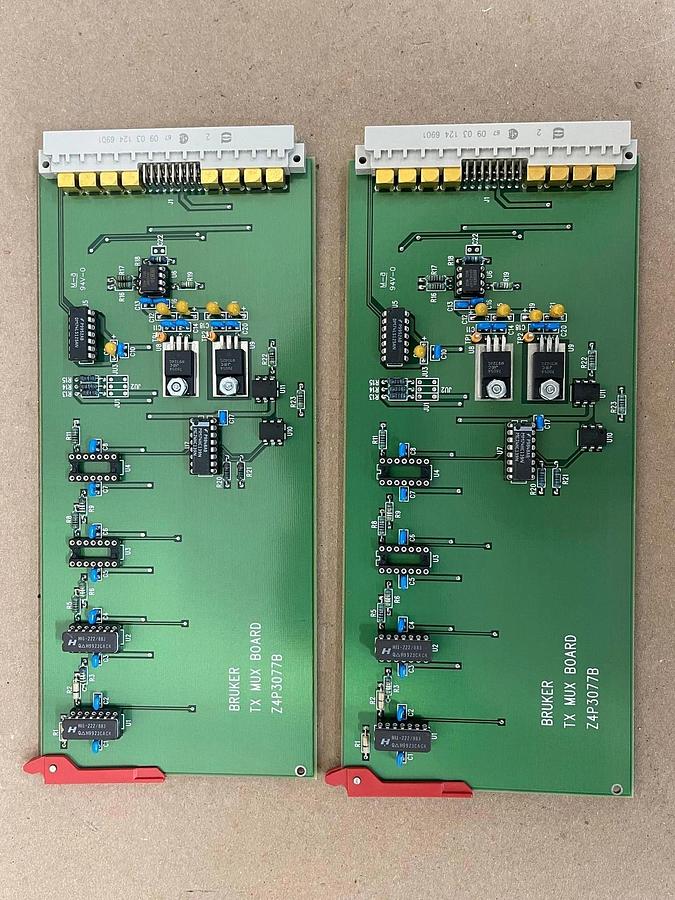 Used Bruker TX MUX Board Z4P3077B