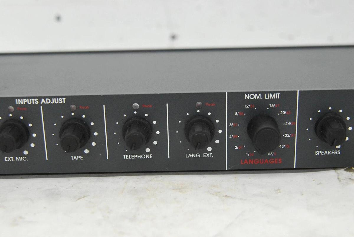 Used AKG CS5 BU Reference Digital Conference System Base Unit