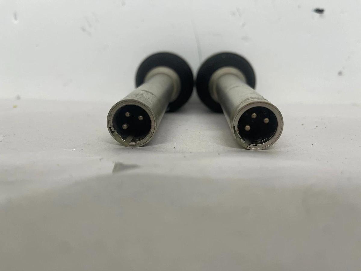 Used TOA DM-992 Low Imped. Balanced Dynamic Microphone Vintage - TESTED - Lot of 2 -
