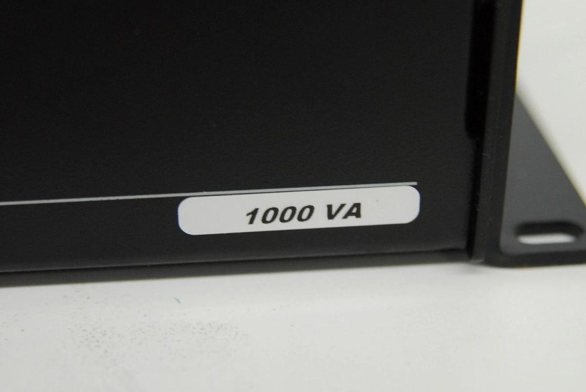 Used Powertronix X1CSBWHN0C1 1000VA 4-Plug Power Isolation Station Unit