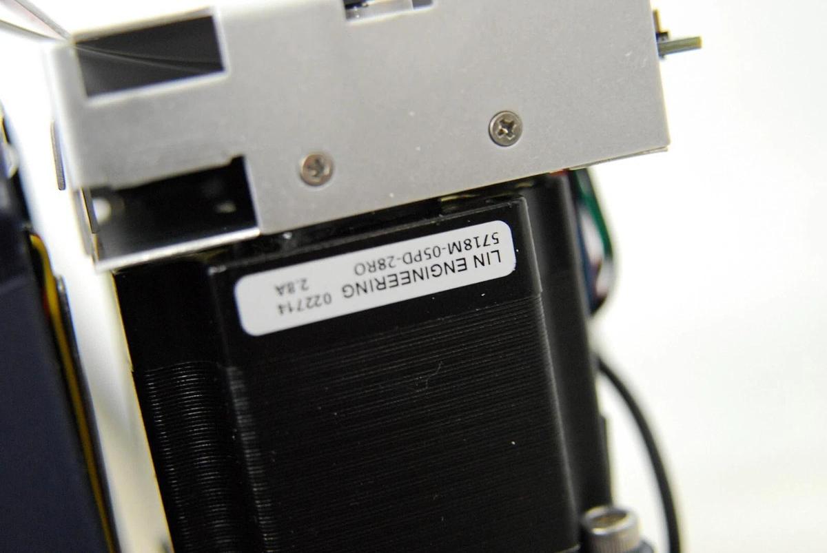 Used Gilson 32000009 Pipette Head Assembly (Pipetmax 268) W/ Rails, Tip Ejector Foot