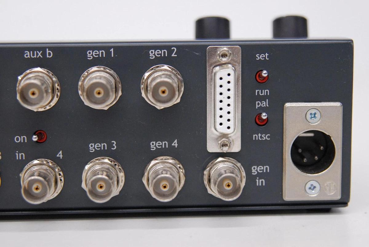 Used Brick House Video VTB-2A Composite Switcher w/ Power Adapter - TESTED