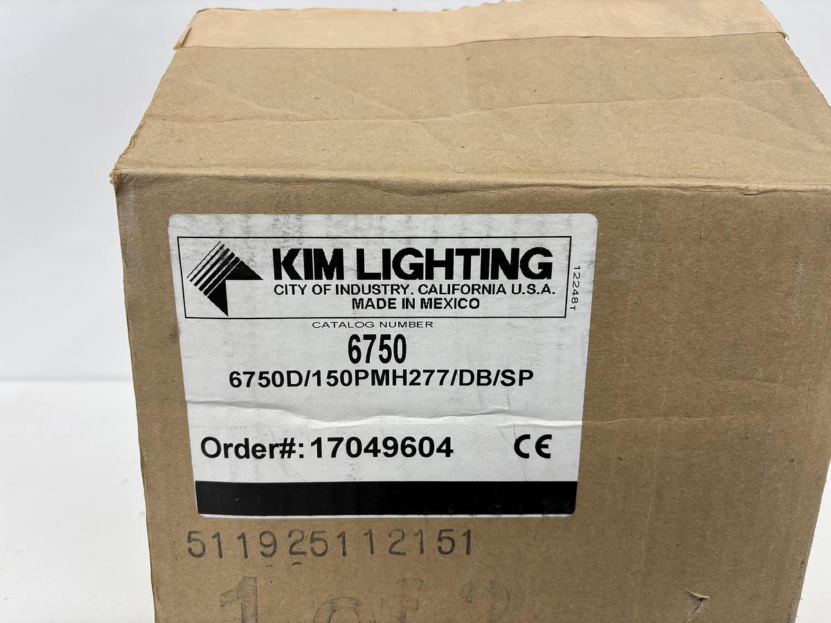 Used Kim Lighting 6750 6750D/150PMH277/DB/SP