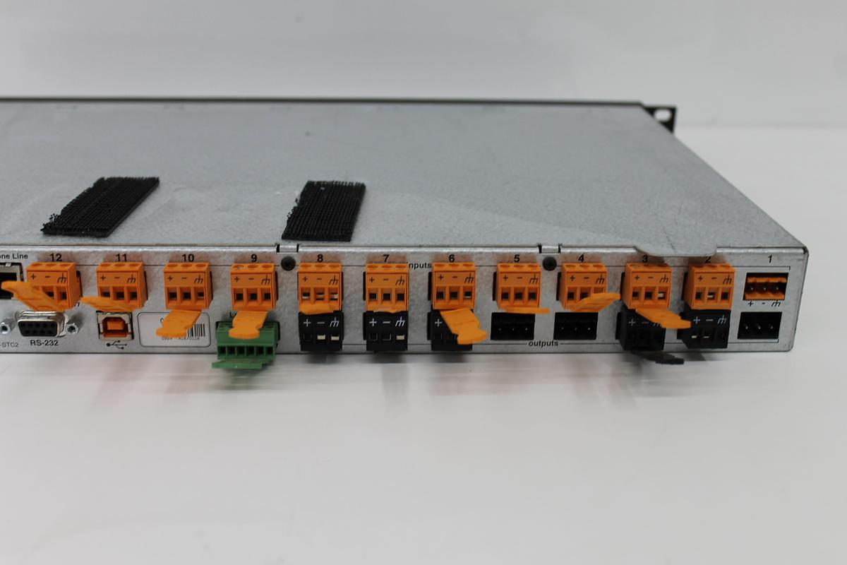 Used Biamp Tesira Forte AVB TI Digital Audio Signal Processor | 12-Input 8-Output