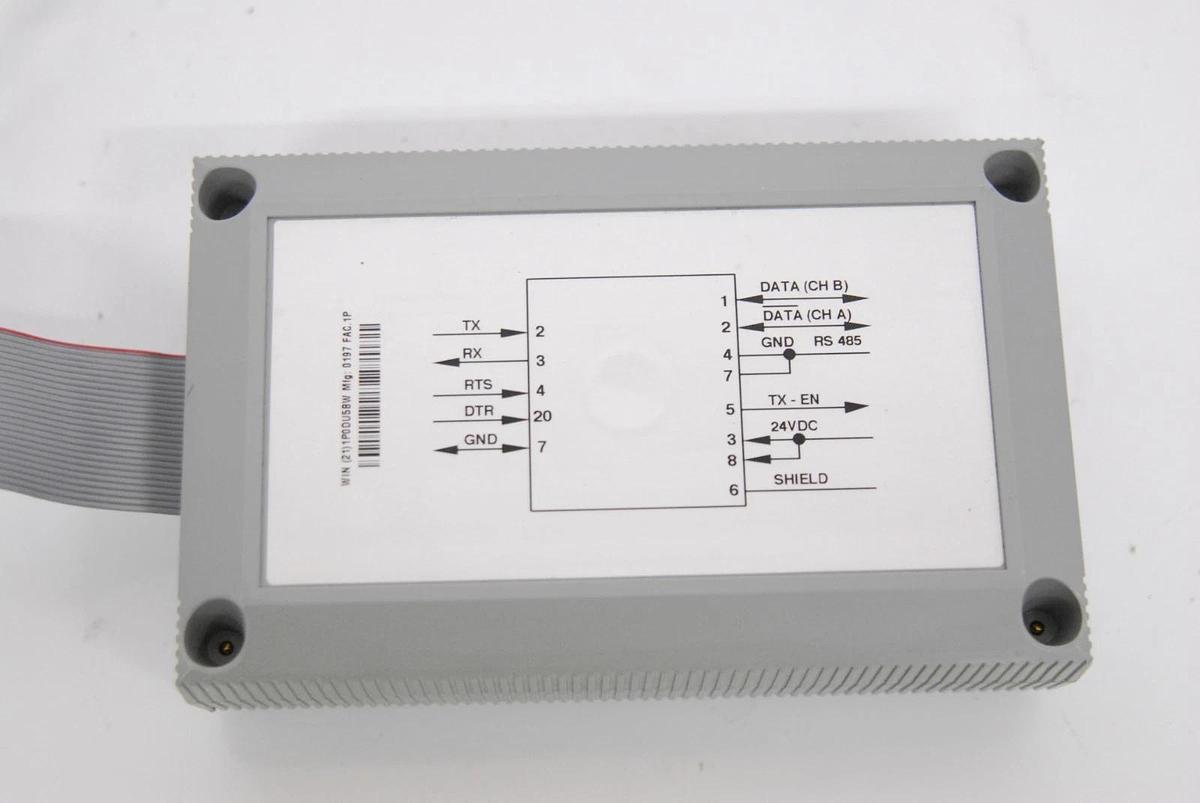 Used Allen-Bradley SLC 500 1747-PIC Personal Computer Interface Converter W/ 1747-C10