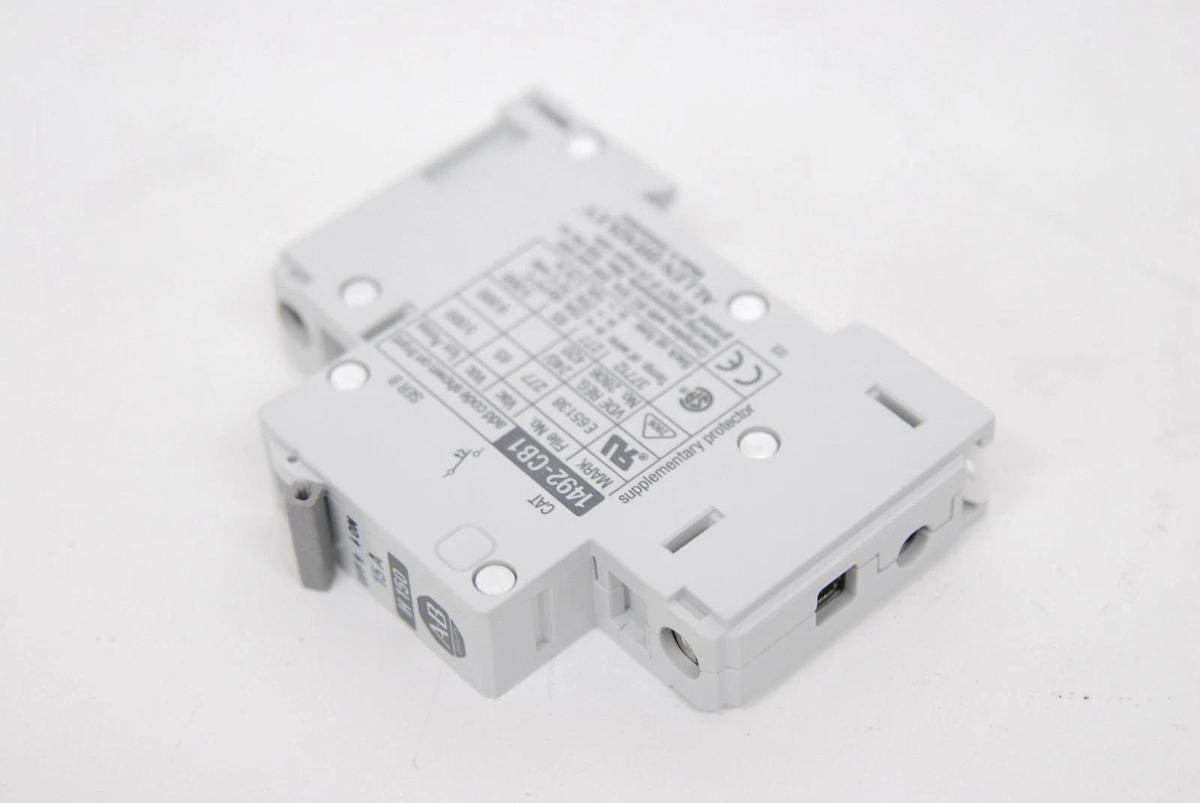 Used Allen-Bradley 1492-CB1 H150 15A Single-Pole DIN Rail Circuit Breaker