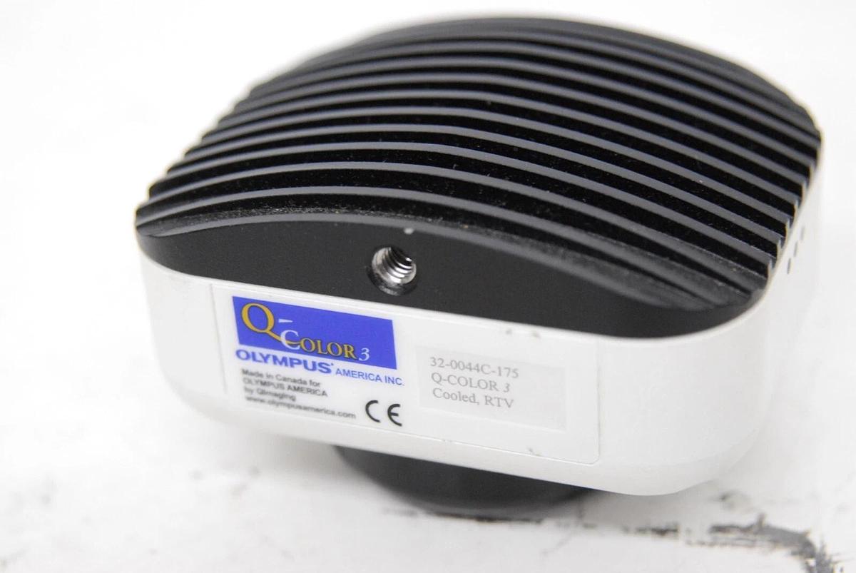 Used Olympus Q-Color3 3.2 Megapixel RTV CCD Microscope C-Mount Camera