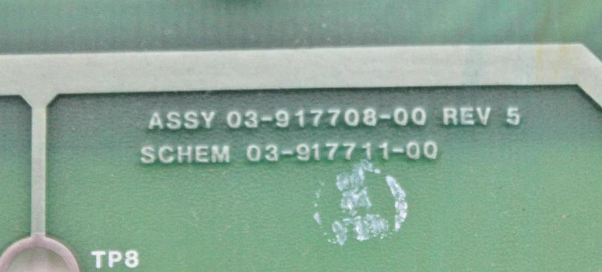 Used Keyboard / Display PCB 03-917708-00 for Varian Star 3400CX