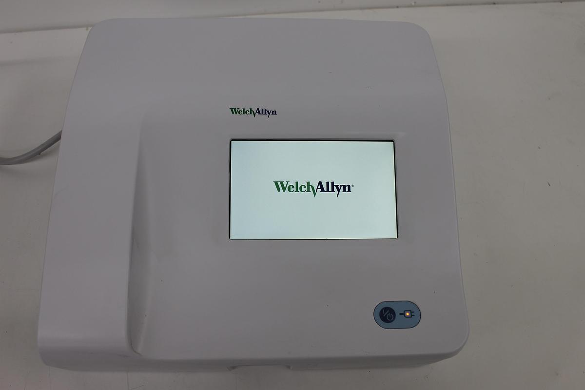 Used Welch Allyn REF 901049 Electrocardiograph EKG w/ Manual, Accessories, Leads