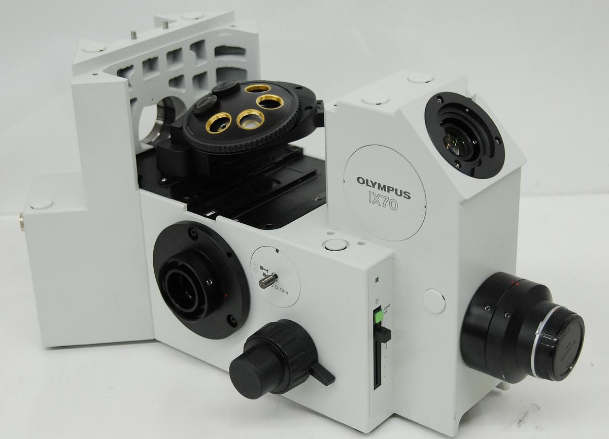 Used Olympus IX70 IX70-S8F2 Inverted Microscope Base - Working