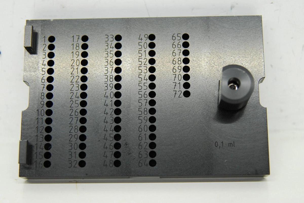 Used Qiagen Adapter 9018917, 72x0.1ml Strip Tubes (QIAgility)