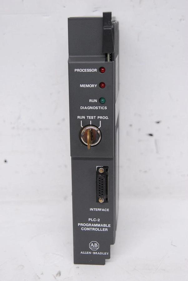 Used Allen-Bradley 1772-LN3 PLC-2 Mini Processor W/ Key