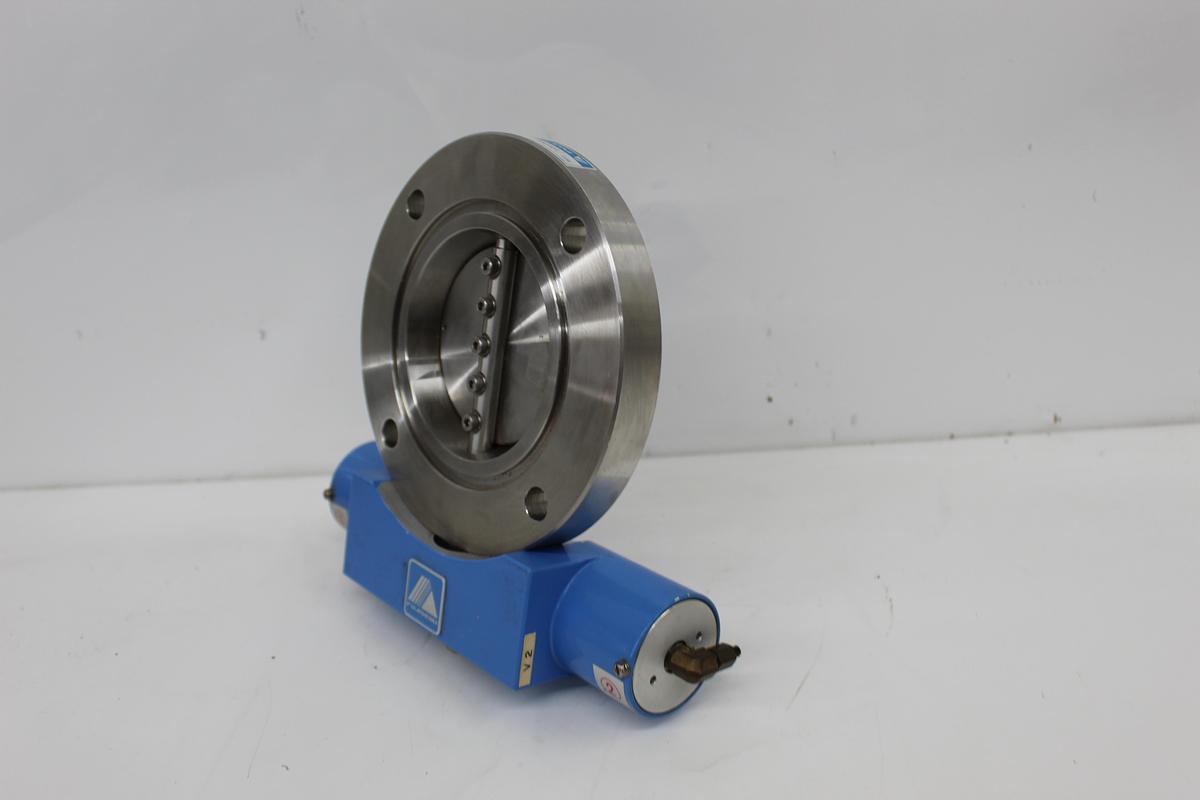 Used Fuji Seiki 1010911 High Vacuum Butterfly Throttle Valve 000312