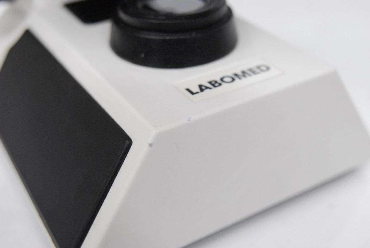 Used Labomed CX L Binocular Microscope W/ 4/10/40/100x Semi Plan Achro Objectives