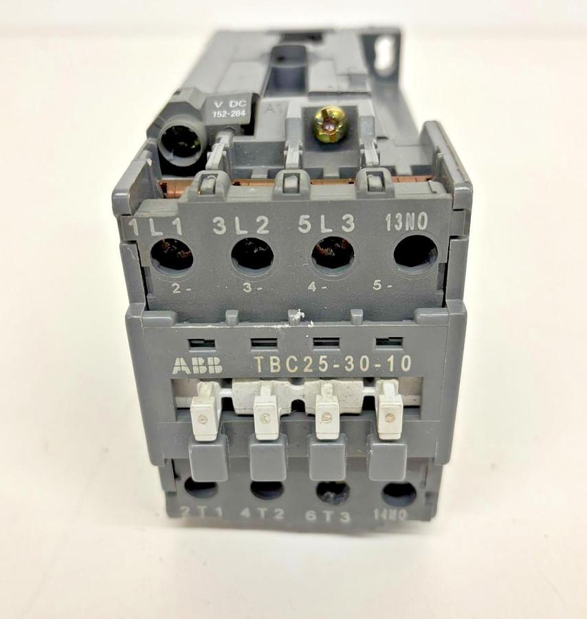 Used ABB 152-264V DC Activated Contactor TBC25-30-10