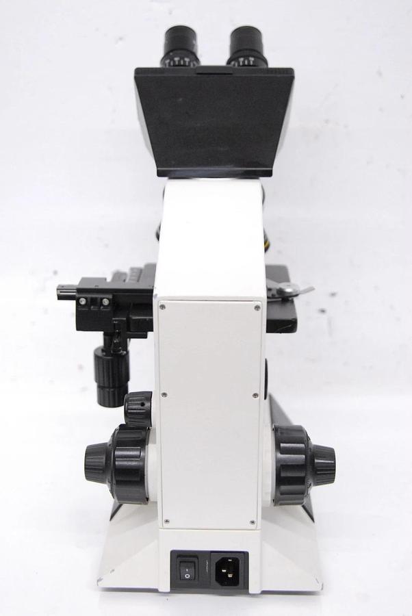 Used Labomed CX L Binocular Microscope W/ 4/10/40/100x Semi Plan Achro Objectives