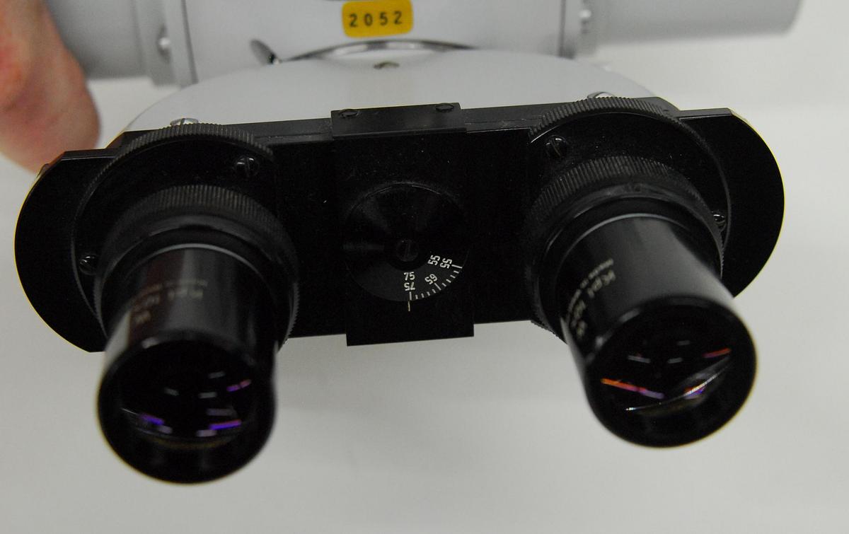 Used Zeiss Universal Microscope Tube Head, Eyepieces, Optovar, Filter Slider