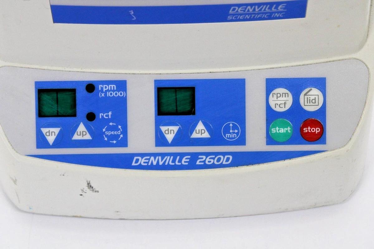 Used Denville 260D Micro Centrifuge Brushless w/ Rotor