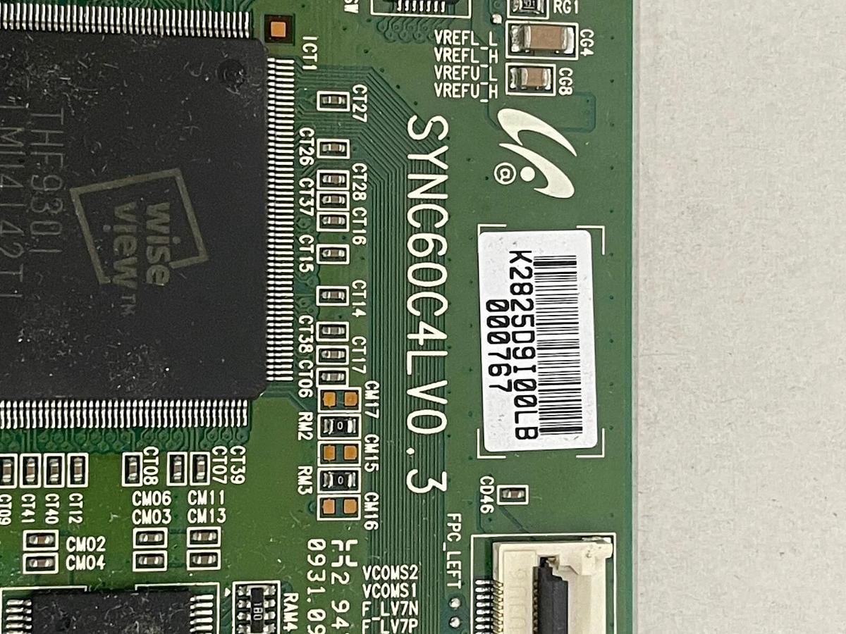 Used NEC SYNC60C4LV0.3 T-Con Board (LJ94-02825D)