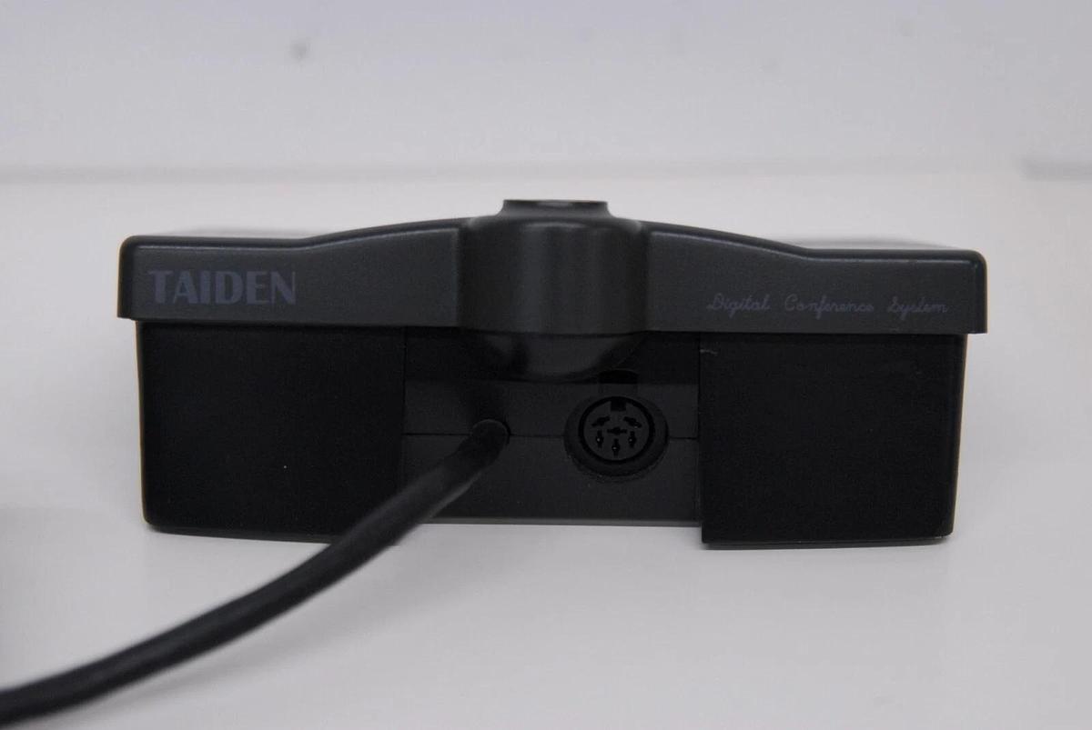 Used Taiden HCS-4333CB/20 Digital Congress System Chairman Unit - READ DESCRIPTION