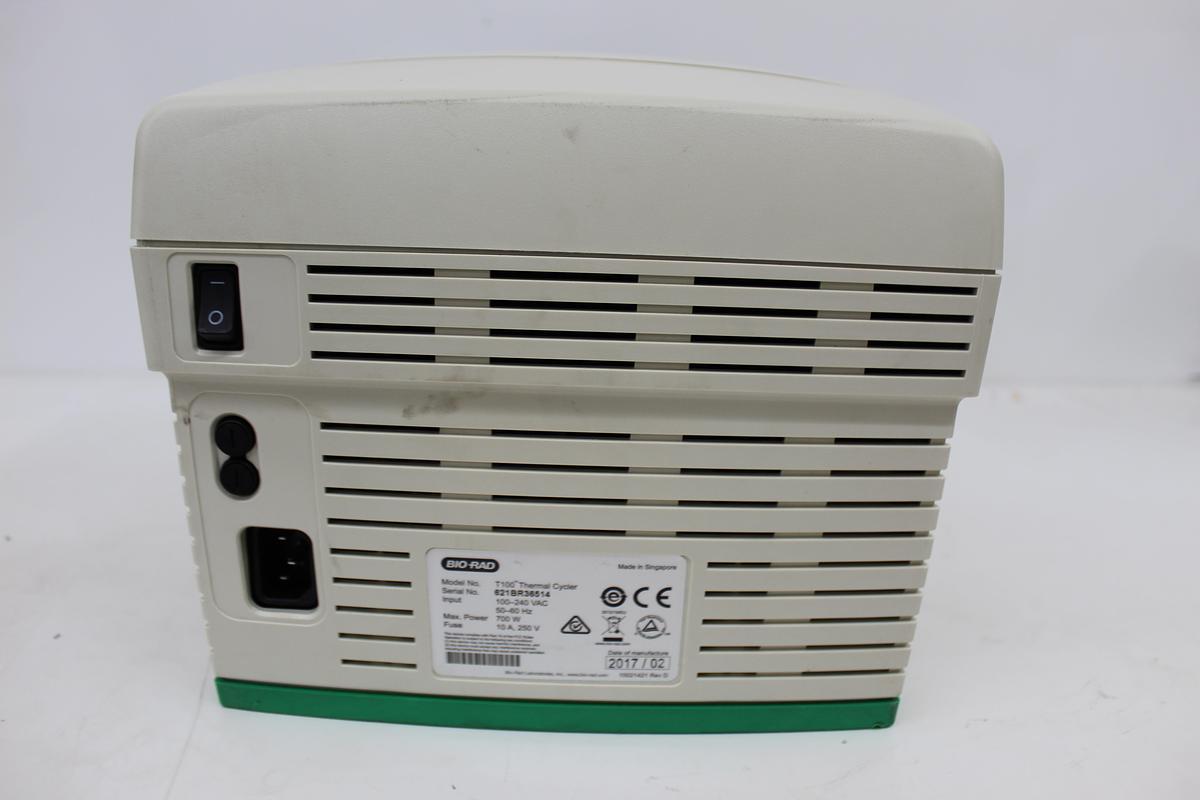 Used Bio-Rad T100 186-1096 96-Well PCR Thermal Cycler Touchscreen