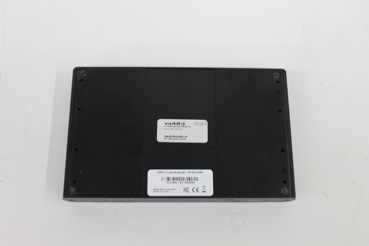 Used Vaddio 802-3259 and 802-3258 USB-3 Local and Remote Extenders