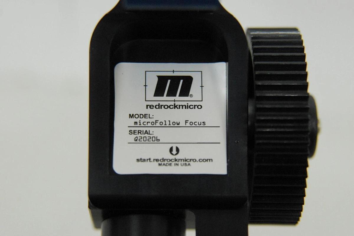 Used Redrock Micro microFollow Focus W/ microFollowFocus 15mm Adapter Clamp
