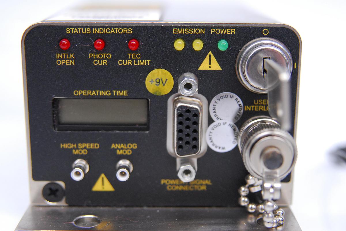 Used Melles Griot 56RCS/S2780 Blue Diode Laser 400nm-405nm 36mW