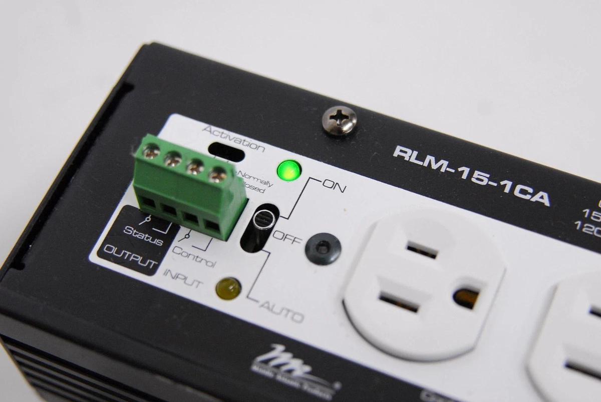 Used Middle Atlantic RLM-15-1CA 15 Amp Controlled Stand-Alone Power Module