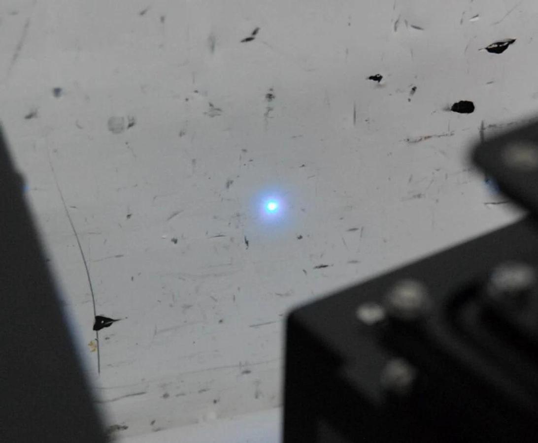 Used Lasos LGK 7812 ML4 Ar-Ion Laser 450-530nm W/ LGN 7812 Power Supply - LMS 510