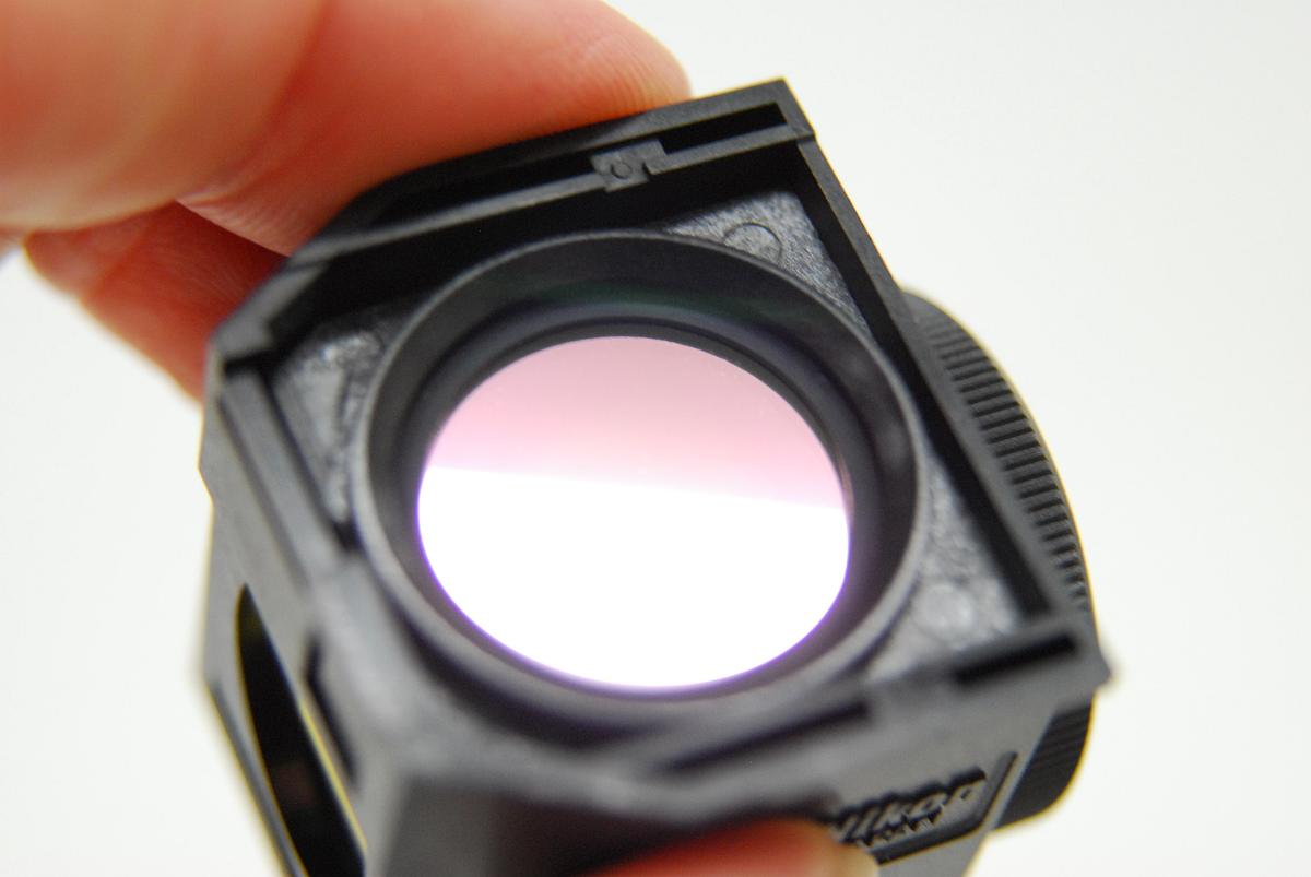 Used Nikon 96311 B-2E/C C86597 Microscope Fluorescence Filter Cube (TE2000-E)