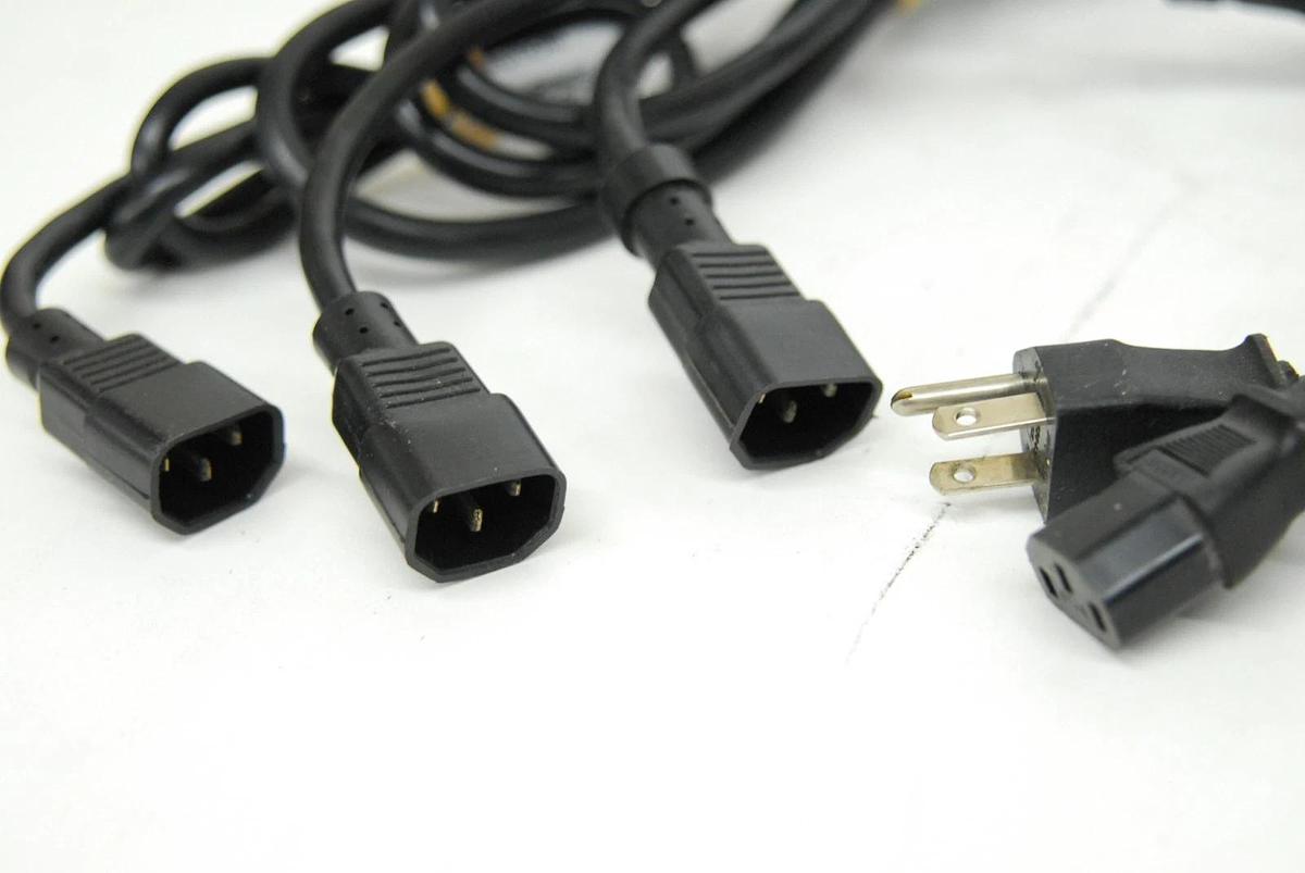 Used Powertronix X1CSBWHN0C1 1000VA 4-Plug Power Isolation Station Unit