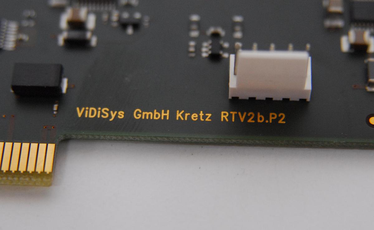 Used GE ViDiSys RTV2b.P2 KTI196256 Video Converter Board - GE Voluson E8