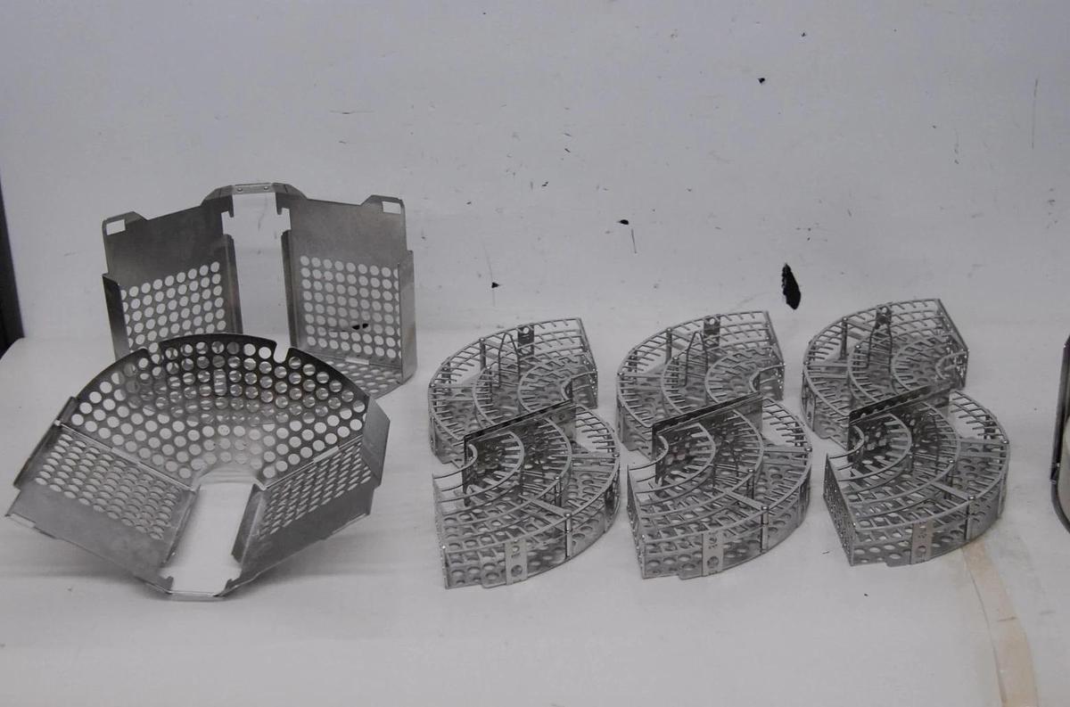 Used Shandon Pathcentre Specimen Organizer Baskets W/ Displacement Block