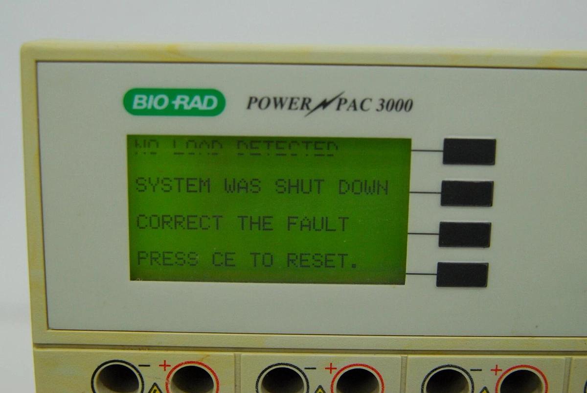 Used BIO-RAD Power Pac 3000 Electrophoresis Power Supply  (165-5056) - Lot of 2
