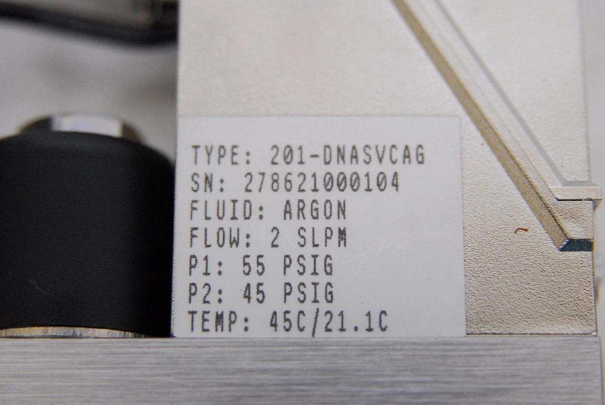 Used Porter Perkin Elmer LB-366 201-DNASVCAG Mass Flow Meter