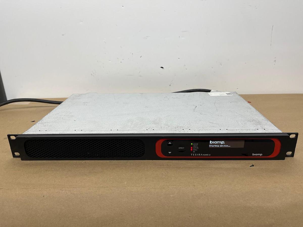 Used Biamp TesiraFORTÉ Ci Digital Audio Server