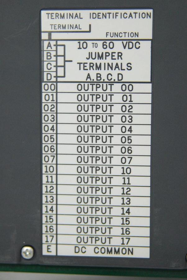 Used Allen-Bradley 1771-OBD 10 To 60 VDC Output Module