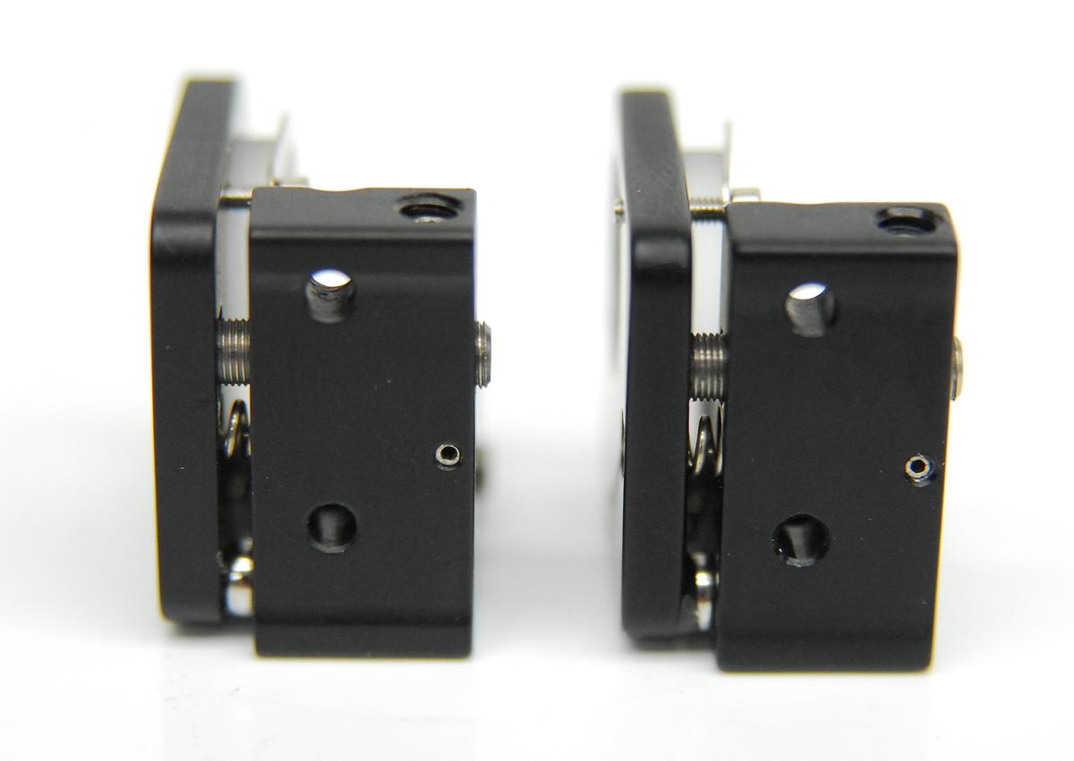 Used New Focus 9762 Kinematic Mirror Mount W/ 5151/VIS Dielectric Mirror - Lot of 2
