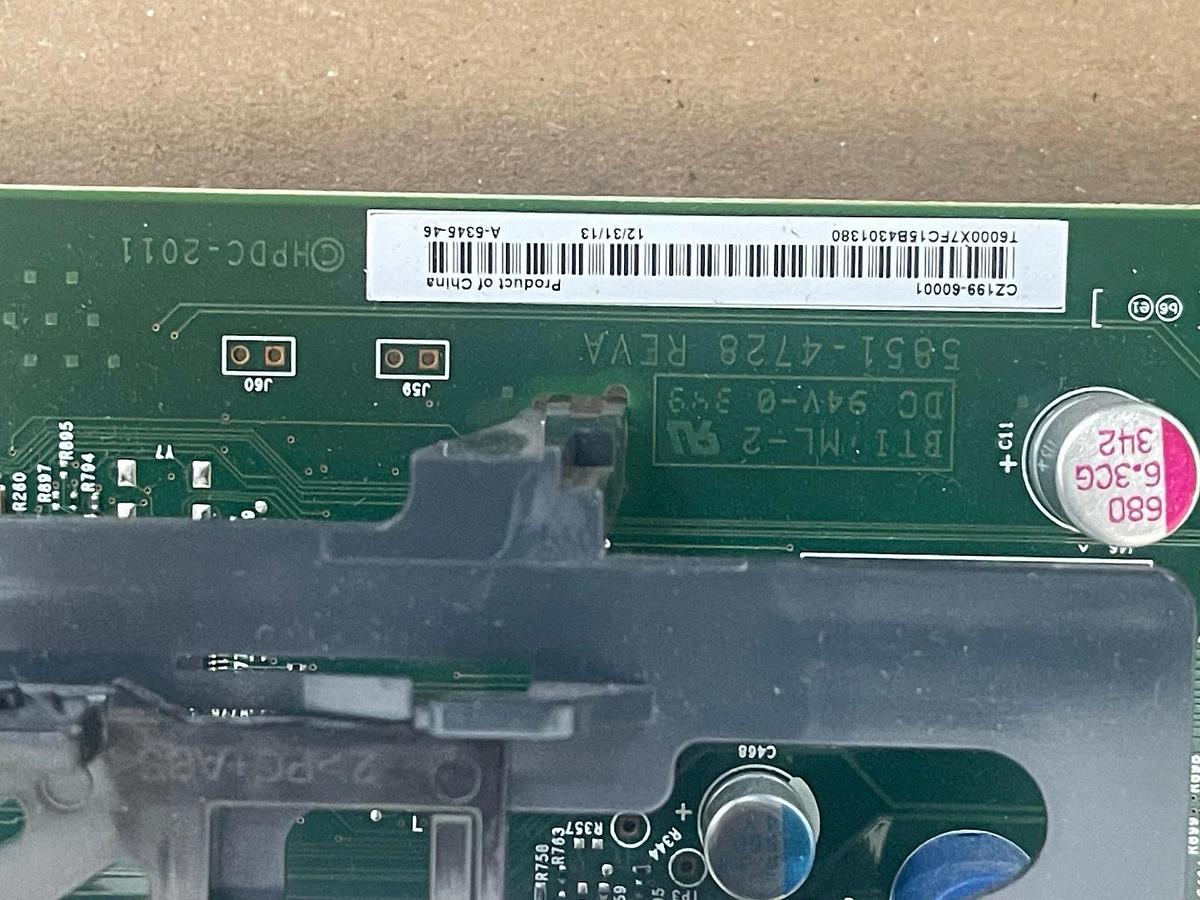 Used HP CZ199-60001 Printer Formatter Board W/ SDSA6AM-008G-1006