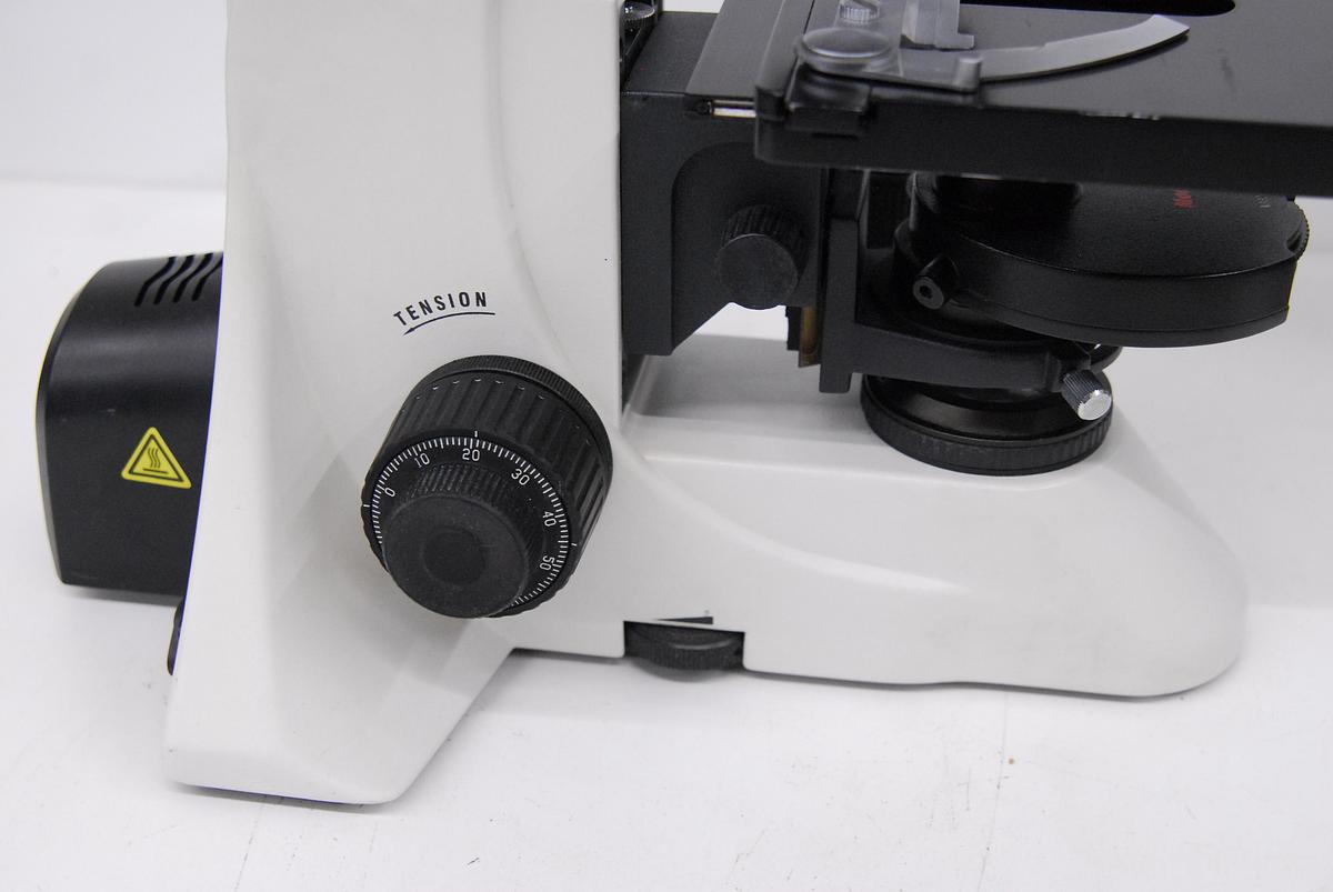 Used Motic BA400 Trinocular Phase Contrast Microscope W/ Plan 10/20/40/100 Objectives