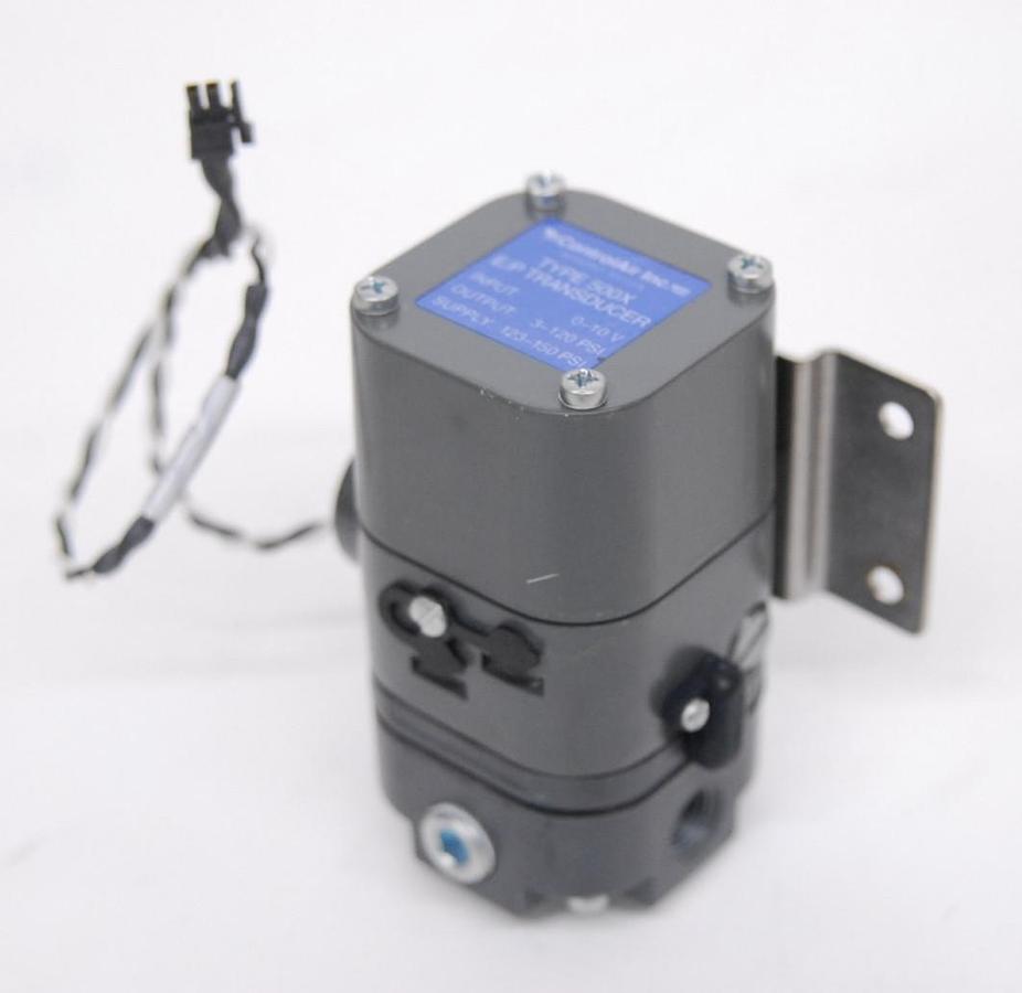 Used ControlAir 500X E/P Transducer (In: 0-10V, Out: 3-120 PSI, Supply: 123-150PSI)