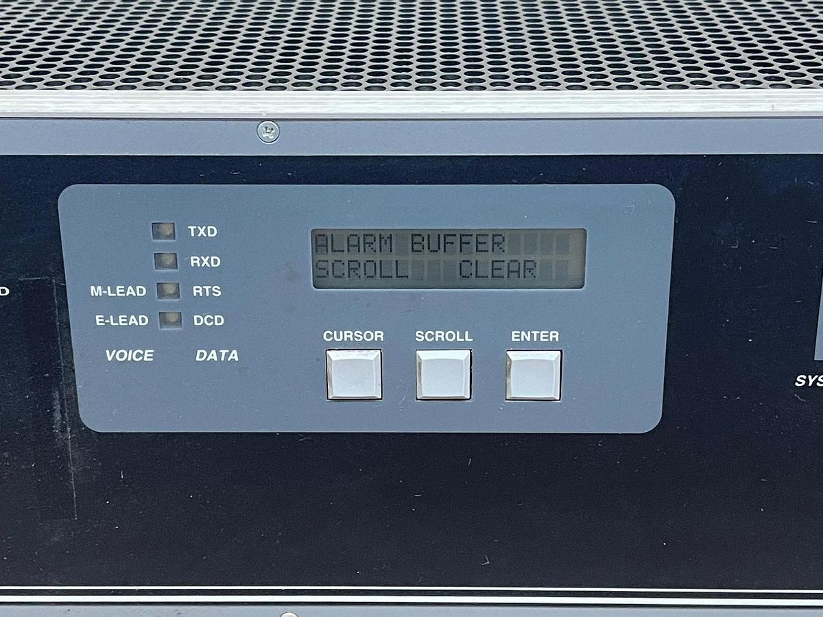 Used California Microwave MDS MX-2000 Digital Multiplexer (4200583000) W/ Cards