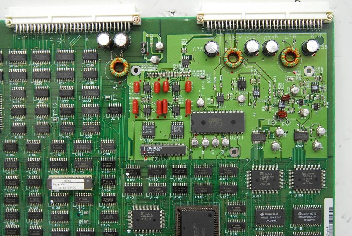 Used GE GEYMS DOPC2 2192564 2123311 Doppler and CFM Middle Processor (GE LOGIQ 400)