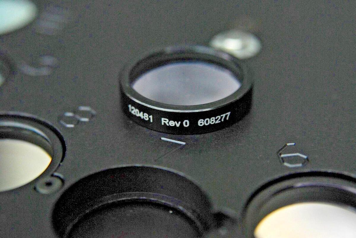 Used FW 007-50-25 12-Position Motorized Filter Wheel W/ 10 Filters - Ivis Lumina II