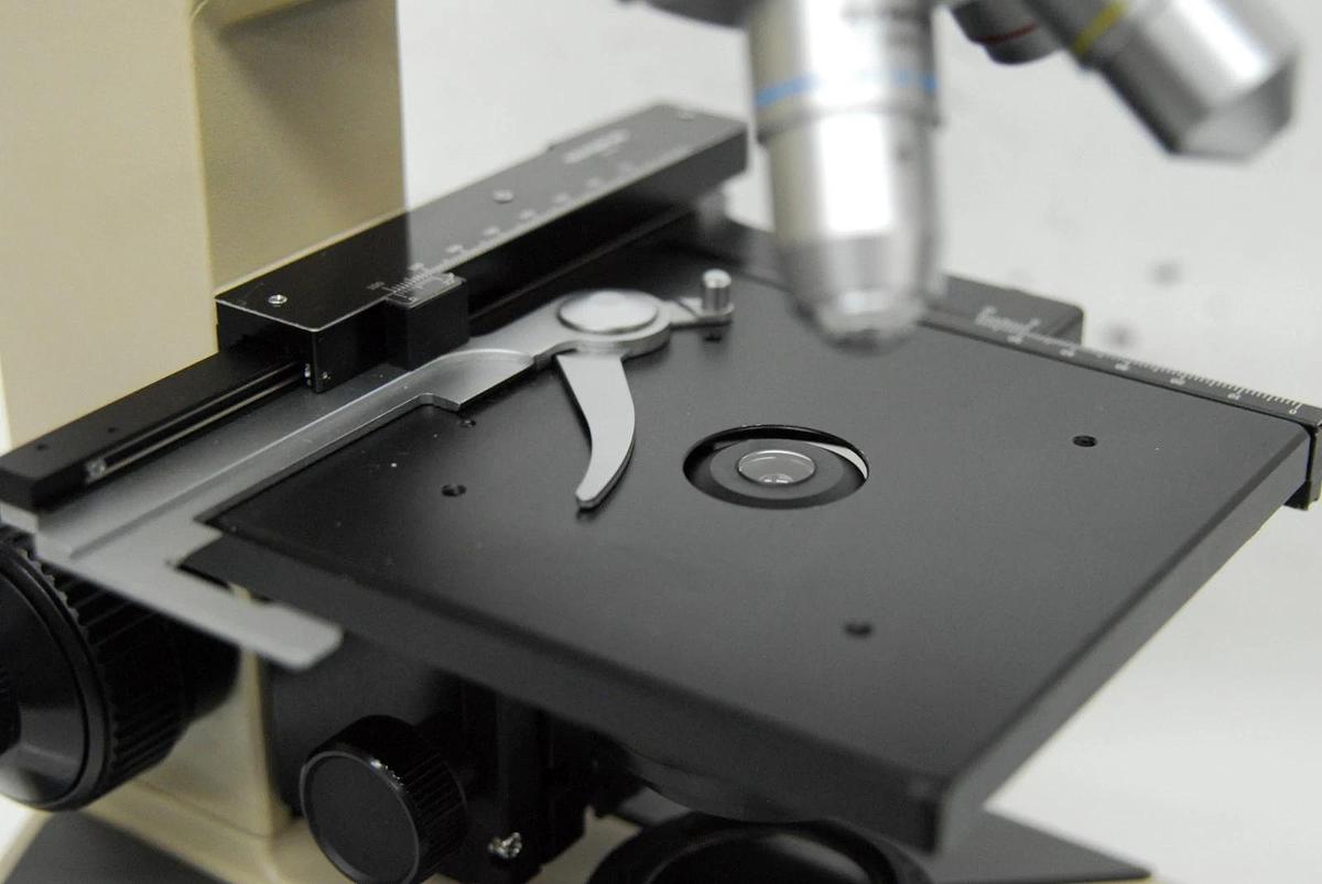 Used Olympus CH-2 CHT Binocular Microscope W/ E A4x/10x/40x Objectives