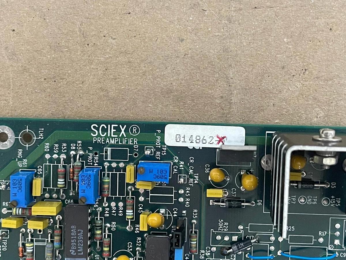 Used Perkin Elmer SCIEX 014862-K Preamplifier Board