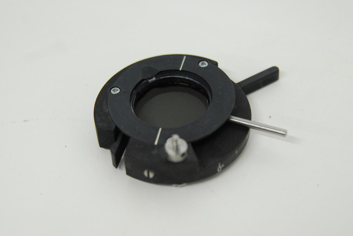 Used Zeiss Swing Out Substage Mounted Rotating Polarizer - Axioplan Axiophot Axioskop