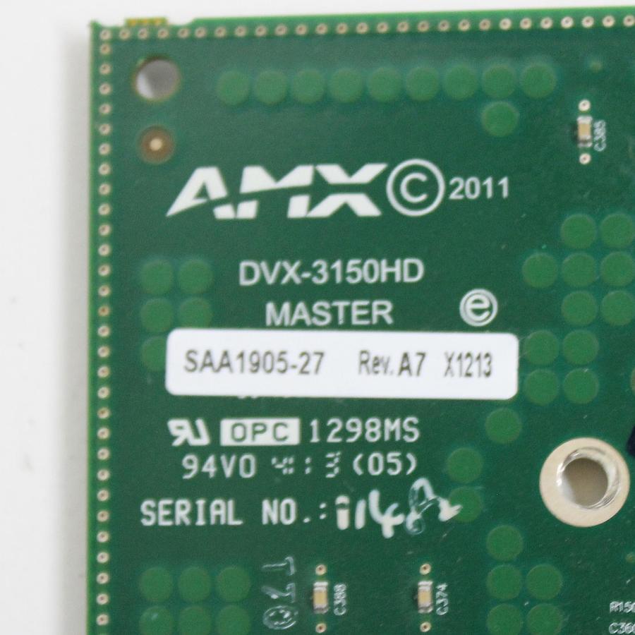 Used AMX DVX-3150HD SAA1905-27 Rev. A7 Master Control Board