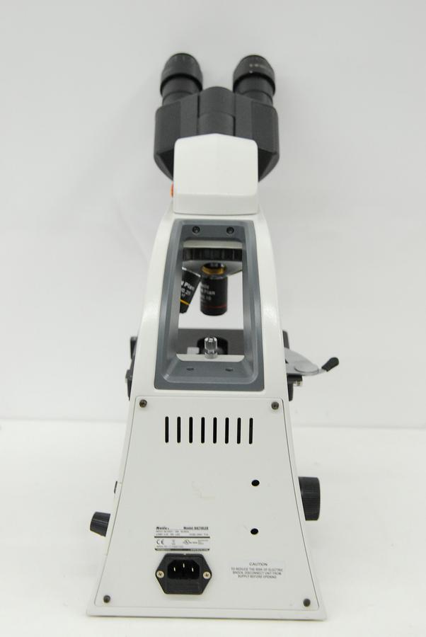 Used Motic BA210LED Binocular Microscope W/ EF-N Plan 4/10 Objectives